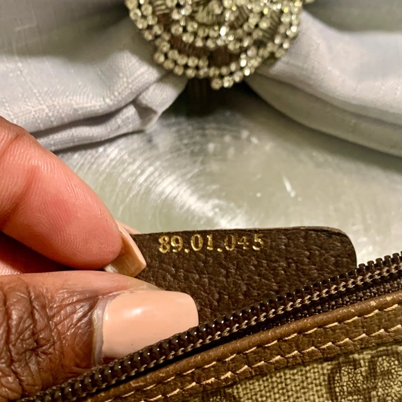 Gucci Vintage Canvas GG Pattern Pouch. - Picture 7 of 10